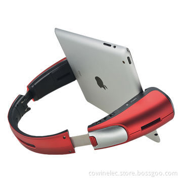 Stereo Bluetooth Speaker NFC, Stand for Tablet PC, 6W, Sport Speaker, Built-in Microphone